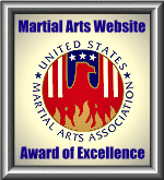 Martial Arts Website: Award of Excellence